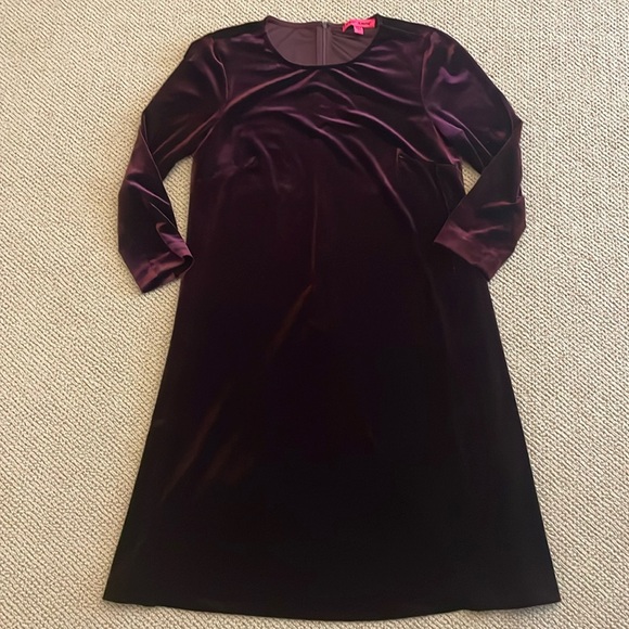 Betsey Johnson - Velvet Dress - Sz 6 - Picture 1 of 6